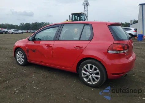 2012 Volkswagen Golf z USA, uszkodzony, nr VIN WVWDB7AJ0CW297915